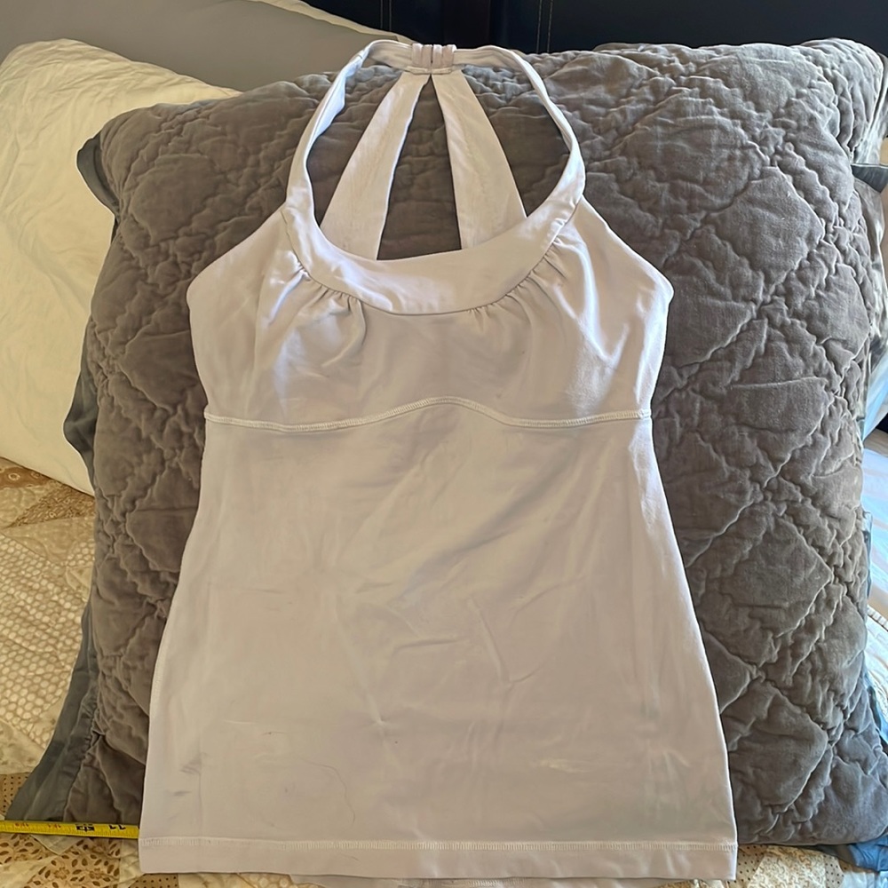 Lulu Lemon Athletic top. Color: Grey